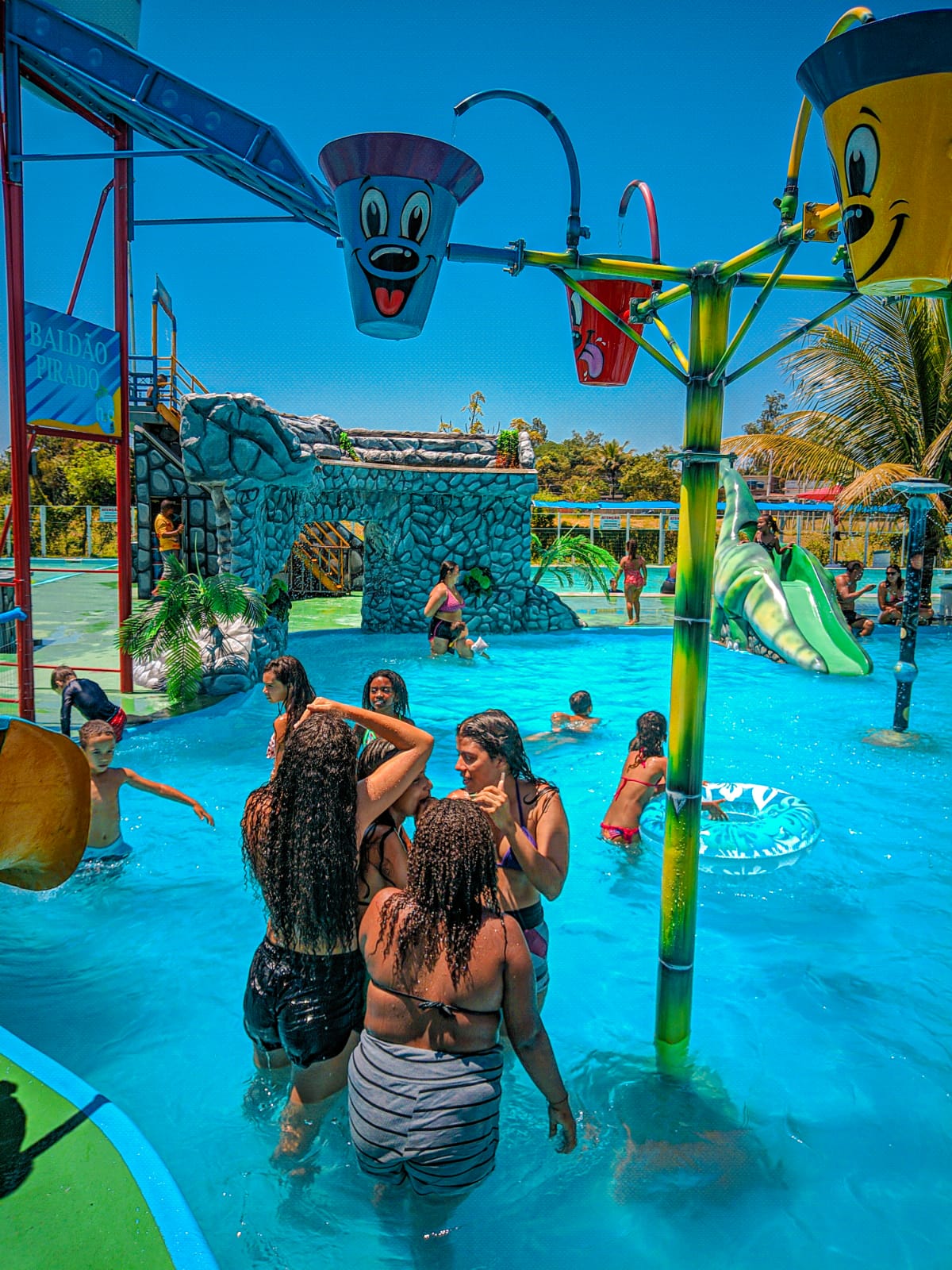 Parque aquático infantil